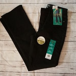 6M Lee Riders Midrise Bootcut Black Jeans